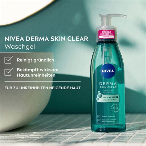 Nivea Derma Skin Clear Wasgel 150 Ml Duitse Voordeel Drogist