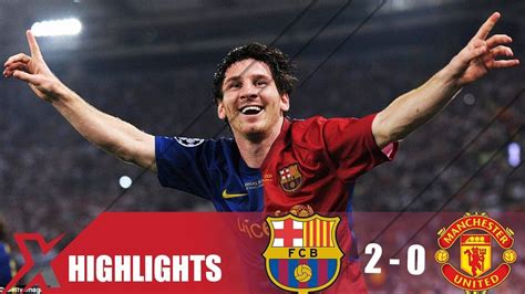 Barcelona vs Manchester United 2-0 Highlights & All Goals | UCL Final ...