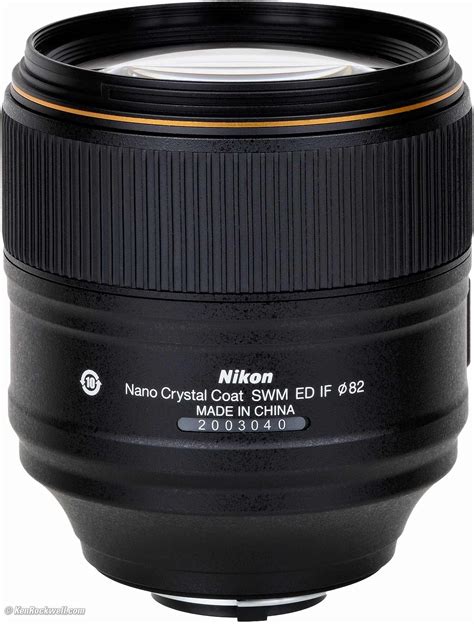 Nikon 105mm f/1.4 Review