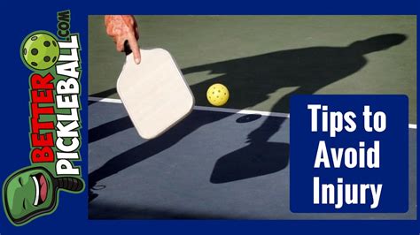 How To Avoid Pickleball Injuries Youtube