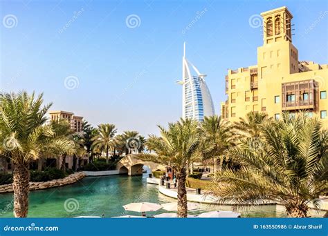 Waterfront View Of Burj Al Arab Seven Star Hotel A View From Souk