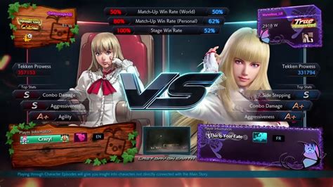 Tekken 7 Shahbaz Eagle Lili Vs Marvelous Lili Zafina Lili France Youtube