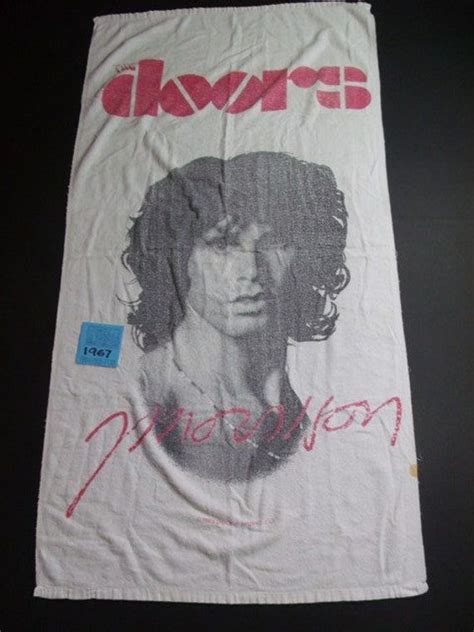 1980 S The Doors Jim Morrison Beach Towel Etsy Jim Morrison The