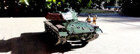 Warlite's Miniatures: M41 Walker Bulldog Tank Model