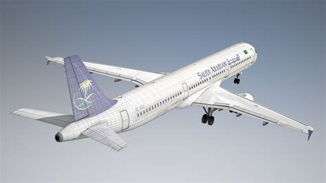 3D Saudi Arabian Airlines Fleet - TurboSquid 2136173