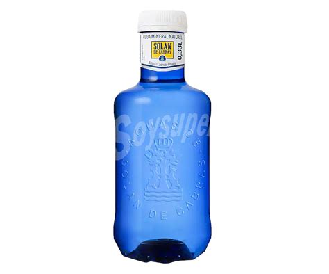 Sol N De Cabras Agua Mineral Natural Botella Cl