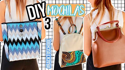 Diy Mochilas S Per F Ciles Y Orignales Para La Vuelta A La Rutina