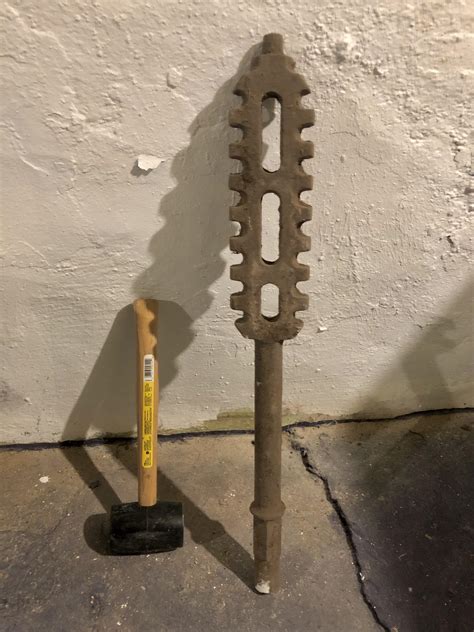 Found this in my crawl space. Any idea what it is? (1 of 5 or so) : r/Tools