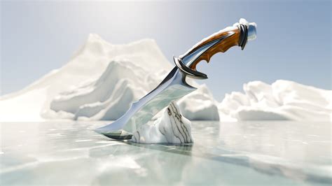 Nicolas Age Ice Dagger 3d Challenge By Kaino University