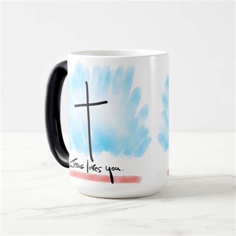 Jesus Loves You Morphing Mug Sold By Beret Fox Sku 3994975