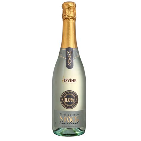 Melhor Espumante Sem Alcool - Espumante Sem Alcool Mayos Zero750ml