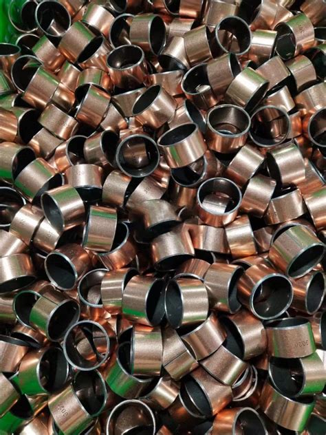 Cheap Customized Steel Base Bronze Sintered Ptfe Oilless Bearing Du