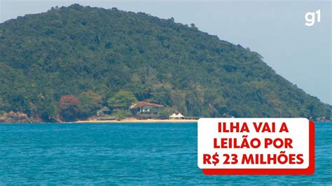 Ilha paradisíaca em Ubatuba no Litoral Norte de SP vai a leilão por R