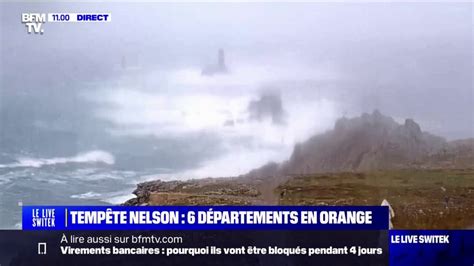 Tempête Nelson Des Rafales à 183kmh Relevées à La Pointe Du Raz