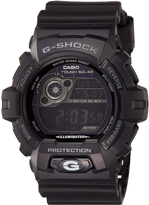 Casio G Shock Tough Solar Digital Black Sports Watch Royal Tempus