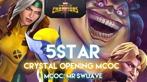 Awesome 5 Star Crystal Opening Mcoc Youtube