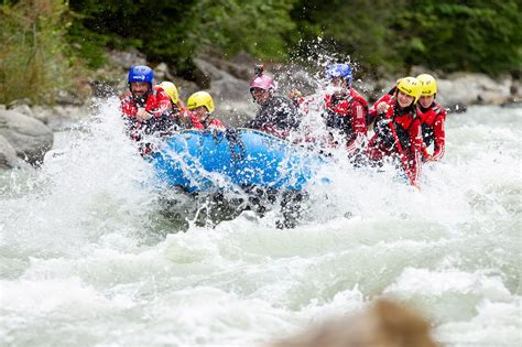 River rafting in the Ötztal in Tyrol, Austria – AREA 47