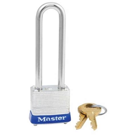Master Lock 7lj Non Rekeyable Safety Padlock Different Key Laminated