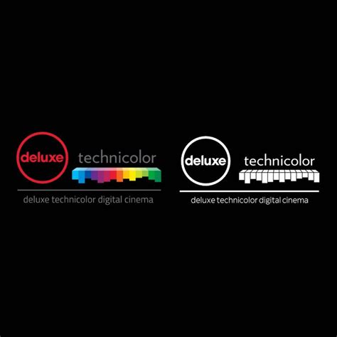 deluxe technicolor digital cinema logo technicolor logo  colors