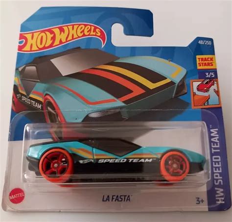 LA FASTA HOT Wheels 2022 WH Speed Team 3 5 HW 48 250 HCX76 R521 Mattel New EUR 4 80 PicClick FR