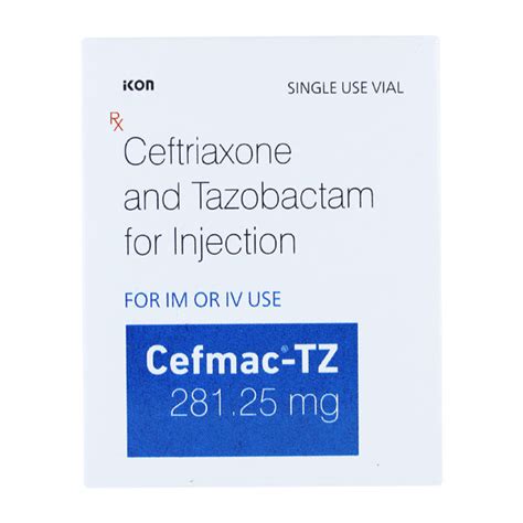 Buy Cefmac Tz Mg Injection S Online At Upto Off Netmeds