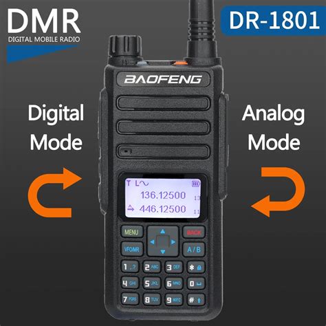 Baofeng Dr Tier Tier Ii Dual Time Slot Dmr Digital Analog