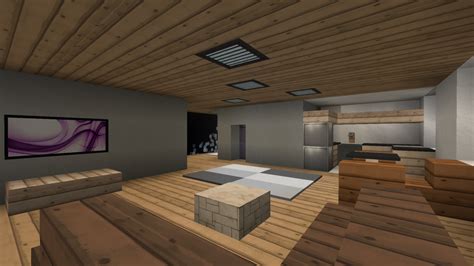 Modern Apartment Building 6 (full interior) Minecraft Map