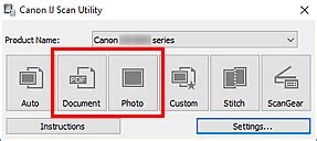 Canon Inkjet Manuals G Series Scanning Documents And Photos