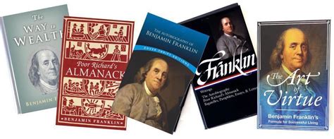 Five Books By Benjamin Franklin About Self Improvement Owlcation