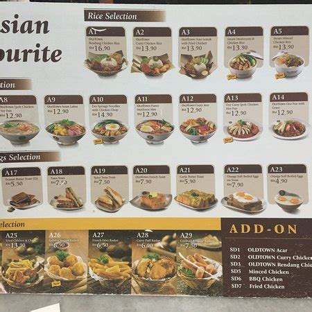 Oldtown White Coffee Menu Korek Api