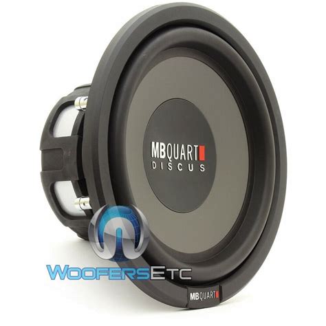 Mb Quart Dwi Dwi Dual Ohm Discus Series Subwoofer New Ebay