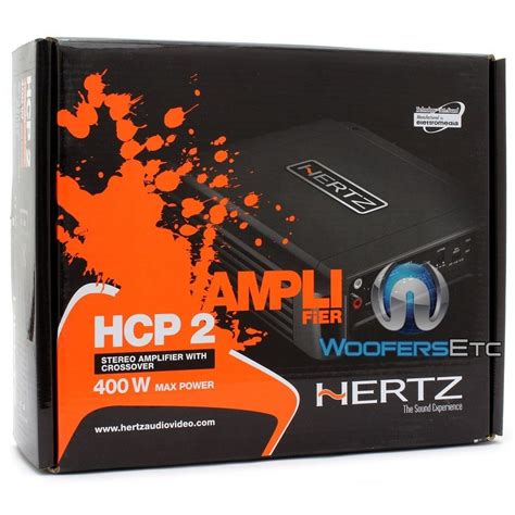 HCP2 - Hertz 2-Channel 400W Max Amplifier