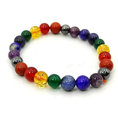 Buy Seven Chakra Stone Bracelet