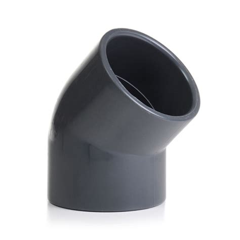 50mm PVC 45 Degree Elbow 50mm PVC Fittings Water Technics