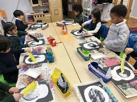 Unquowa School | Penguin Process Art