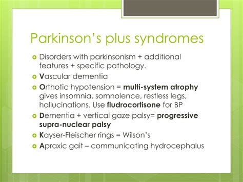 Ppt Parkinsons Disease Powerpoint Presentation Free Download Id1981509