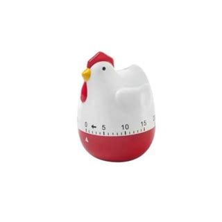 TIMER DE COZINHA TEMPORIZADOR CRONOMETRO GALINHA 1 Unidade REF 2302