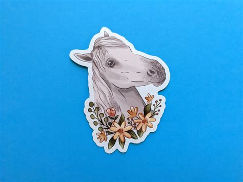 Horse Stickers Pack 6 Vinyl Stickers - Etsy