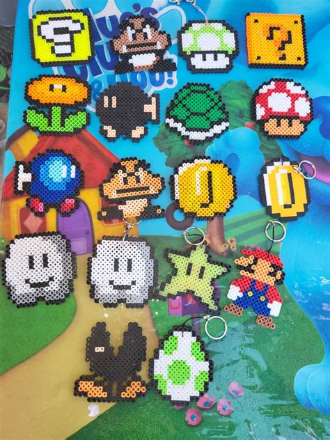 Super Mario Bros Pixel Art Yoshi Magnet - Etsy