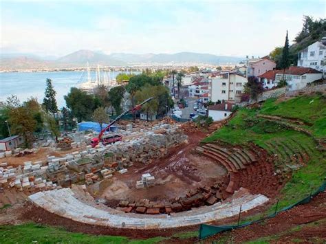 Telmessos Antik Tiyatrosu Konumu Fotoğrafları ve Hakkındaki Bilgiler