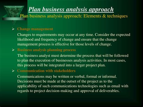 The Business Analysis Planning And Monitoring Сhapter 2 Online Presentation