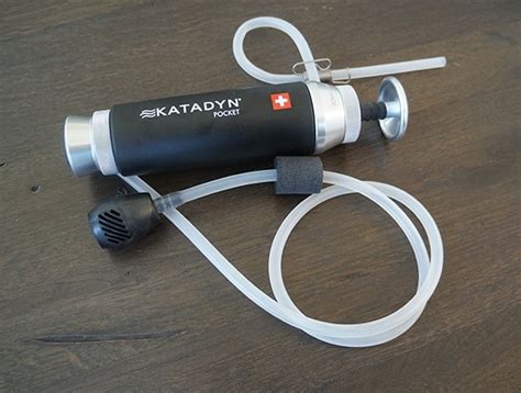 Katadyn Pocket Water Filter Review Ceramic Swiss Filtration