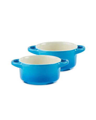 Mini Casserole Stoneware 2 Pack Aldi Uk