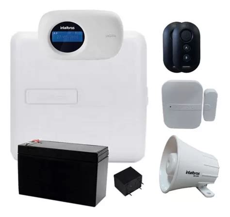 Kit Alarme Intelbras Amt E Smart App Sensor Porta