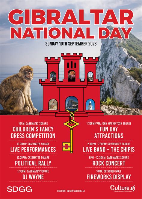 National Day Programme Of Events 2023 - Your Gibraltar TV (YGTV)