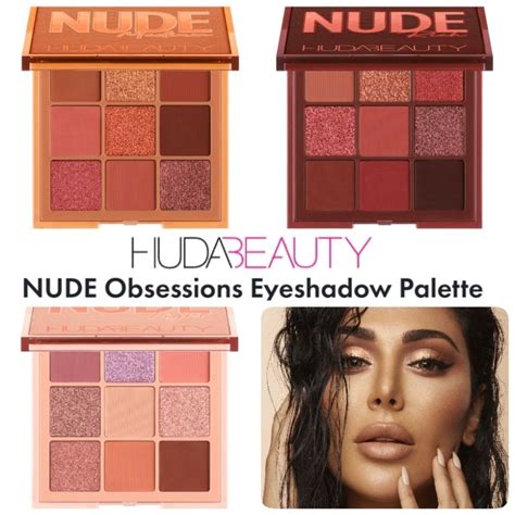 Huda Beauty Nude Obsession Shopee Malaysia