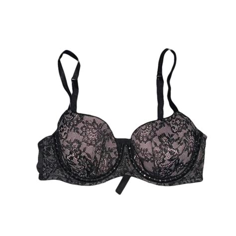 Vintage Victorias Secret Black Lace Bra Grailed