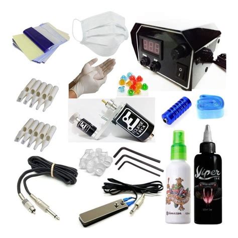 Kit De Tatuagem Max Completo Pronto Para Tatuar Shopee Brasil