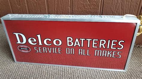 1950 Delco Batteries SSL, Original 24x11 | K53 | Harrisburg 2018