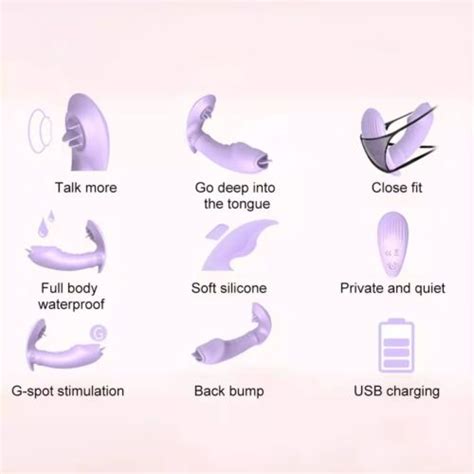 Wearable G Spot Clit Vibrator Sucker Dildo Massager Adult Sex Toys For